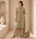 Shab-e-Neel — Midnight Navy Gold Kurta Set